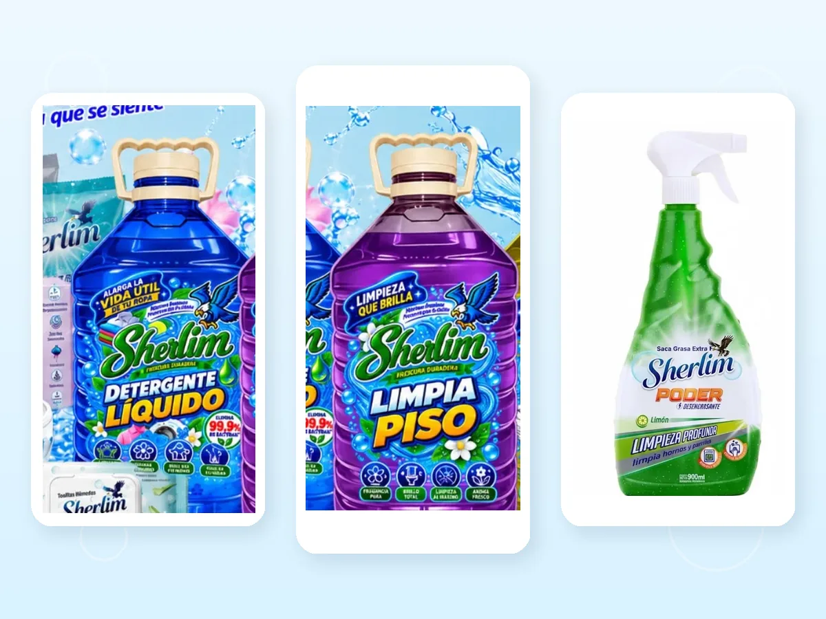 Productos de limpieza Sherlim