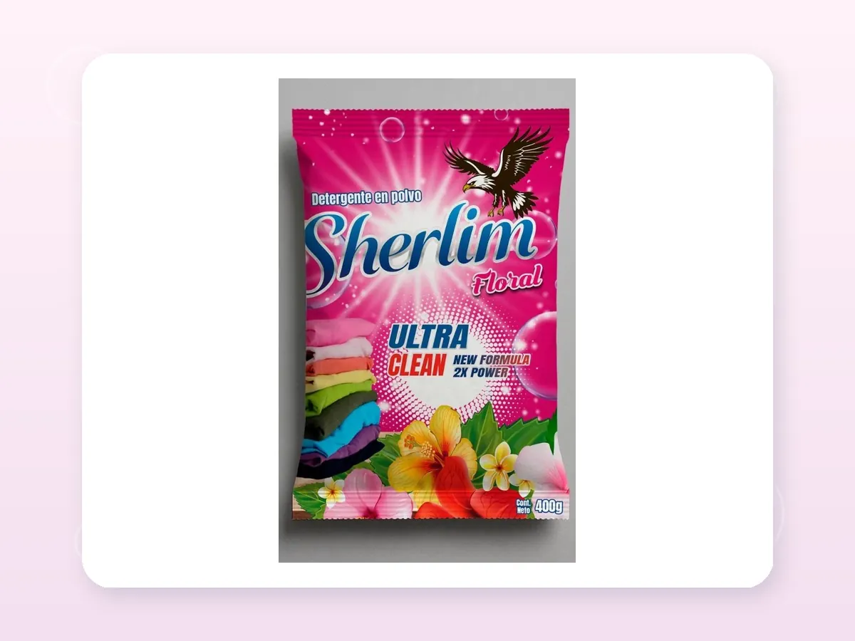 Detergente en polvo Sherlim Ultra Clean