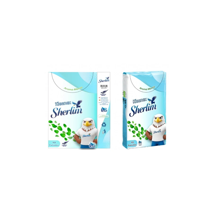 Pañuelos Sherlim Aroma Menta