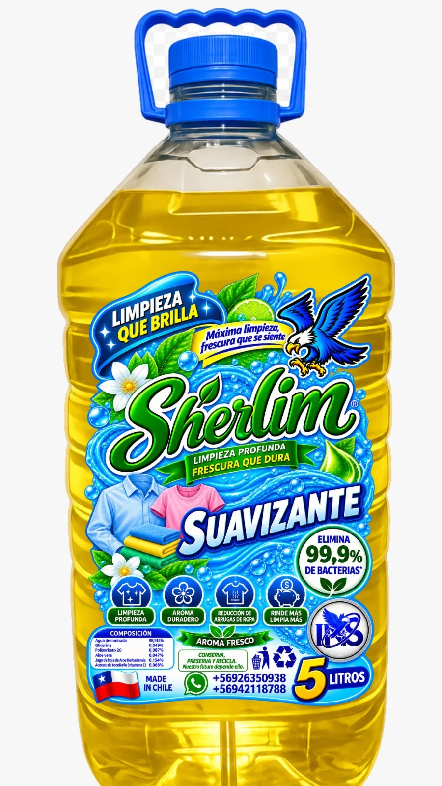 Suavizante / acondicionador Sherlim